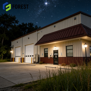 Almacén Metálico Sostenible en Texas con Panel Sándwich, Planta de Fabricación Resistente a la Intemperie con Paneles EPS Transparentes de Indonesia, Ontario - Product Image 1