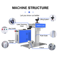 20w Rotatif RAYCUS MAX Bijoux Anneaux Collier Ruban Fibre De Cuivre Graveur Marqueurs Laser codage Gravure Machines de Marquage Prix
