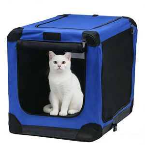 กรงสุนัขพับได้สำหรับงานหนัก 3 ประตู ระบายอากาศได้ดี กันน้ำ สำหรับกิจกรรมกลางแจ้ง - Product Image 4