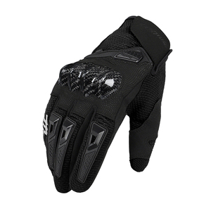 Gants de course en fibre de carbone respirants multicolores en option pour la protection des articulations Gants de vélo/moto résistants aux chutes avec écran tactile - Product Image 3