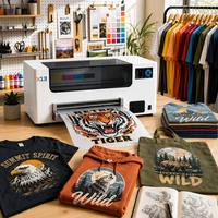 Impresora Dtf A3 de 13 pulgadas, máquina de impresión Xp600, impresora Dtf barata, transferencia de ropa de 30 cm, máquina de impresión Dtf de camisetas