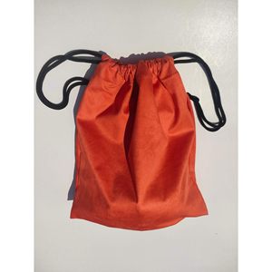 Bolsa de tela con logotipo personalizado, bolsa de algodón satinado con cordón para gorra, sombrero, ropa, a prueba de polvo - Product Image 3