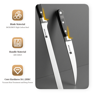 2pcs Butcher <strong>Knife</strong> Set 14 Inch 6.6 Inch Slicing Utility Vegetable Salmon Filleting <strong>Knives</strong> Cake Serving Bread Kitchen <strong>Knife</strong> - Product Image 3