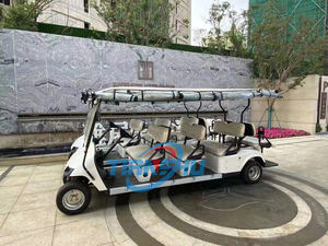 Buggy de golf eléctrico con carrito trasero equipado con posición de pie carrito de golf eléctrico todoterreno Club buggy - Product Image 4