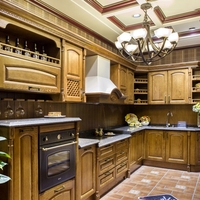 Armoire de cuisine en PVC, meubles de luxe domestique, meubles de cuisine, salle de bains, meubles modernes