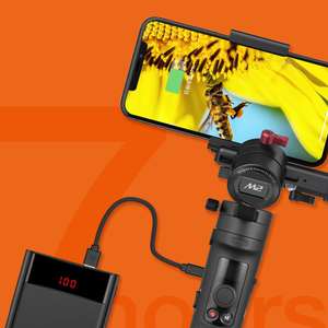 Grúa <span class=keywords><strong>M2</strong></span> de 3 ejes Gimbals, estabilizador de mano para cámaras de acción compactas sin Espejo, teléfonos inteligentes, iPhone 11 - Product Image 5