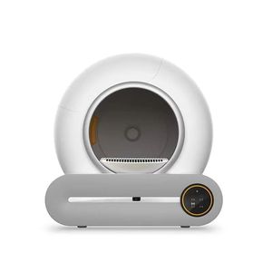 猫のための大容量臭気除去APP制御付きインテリジェント自動セルフクリーニング猫リターボックス - Product Image 2