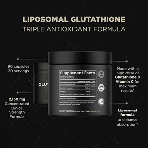 Capsules de soutien immunitaire de glutathion liposomal et de vitamine C de haute qualité OEM/ODM pour la santé de la peau et le blanchiment des adultes - Product Image 3