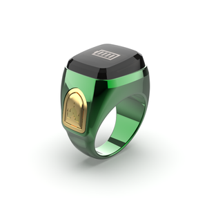 Anillo inteligente Zikr de plata personalizado contador electrónico brújula IOS anillos inteligentes - Product Image 4