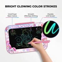 Tablette d'écriture LCD colorée pour enfants 8,5 10 12 pouces, tableau de dessin réutilisable, jouet éducatif, OEM ODM, logo personnalisé