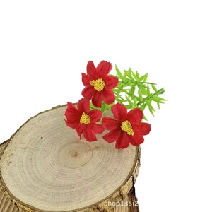 Qiye <b>Artificial</b> <b>Flowers</b> Silk Daisy Waterweed For Wedding Holiday Decoration Office Greenery Forest Style - Product Image 3