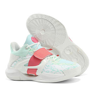 Chaussures de <span class=keywords><strong>basket</strong></span>-ball <span class=keywords><strong>pour</strong></span> hommes avec support orthopédique Conception large largeur <span class=keywords><strong>pour</strong></span> <span class=keywords><strong>pieds</strong></span> <span class=keywords><strong>plats</strong></span> Technologie respirante supérieure en tricot et anti-renversement - Product Image 4