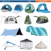 Tente hamac double couche à ouverture rapide, étanche, pour camping, randonnée et expéditions, confectionnée avec précision