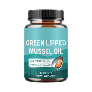 Julong OEM Omega-3 aceite de mejillón de labios verdes Softgel súper antioxidante para comodidad articular y movilidad Cápsula de musper de labios verdes - Product Image 1