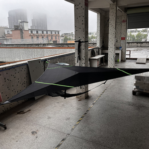 เปลญวนพกพา2-3คนออกแบบสำหรับการเดินทางสนามหลังบ้านกลางแจ้งสวนค่ายพักแรมรูปสามเหลี่ยมขนาดใหญ่ - Product Image 5