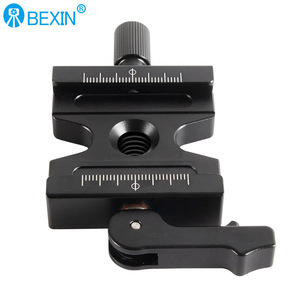 Bexin Aluminum Alloy Quick Release Plate 50mm Tripod Mount With <b>Dual</b> Locking System For Digital Camera - Product Image 2