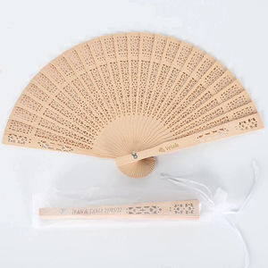Ventilateur à main pliant en bois Portable chinois danse bambou ventilateurs à main pour les femmes décor de fête de <span class=keywords><strong>mariage</strong></span> ventilateur décoratif artisanat cadeau - Product Image 5