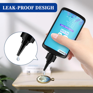 Keo <span class=keywords><strong>Epoxy</strong></span> UV trong suốt, cứng như pha lê, độ nhớt cao, khô nhanh, đông cứng nhanh, dùng làm đồ trang sức - Product Image 2