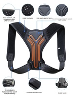 Ceinture Correctrice de Posture Respirante Invisible pour Hommes et Femmes, Soutien de l'Alignement de la Colonne Vertébrale pour la Posture Assise