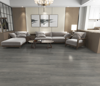 Revêtement de sol en vinyle SPC imitation bois 4mm 5mm 0.2mm couche d'usure, système de pose clipsable, planches de vinyle de luxe, parquet chevron