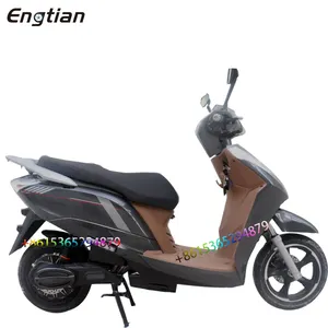 EEC High Speed Powerful 1200W 2000W 72V Electric Motorcycle With Removable Lithium Battery For Adult