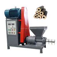 Meest Favoriete Prijs Multifunctionele Hout Fruit Shell Stro Houtsnippers Houtskool Staaf Pers Extruder Biomassa Briket Machine