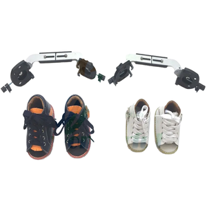 Zapatos Ortopédicos de Cuero para Niños Dennis Brown, Diseño de Barra Dividida, Materiales Correctivos Médicos Intervencionistas para Pie Zambo - Product Image 2