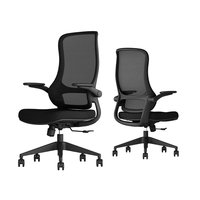 Haute qualité luxe exécutif chaise de bureau appui-tête réglable soutien lombaire ergonomique maille siège gestionnaire travail moderne en plastique