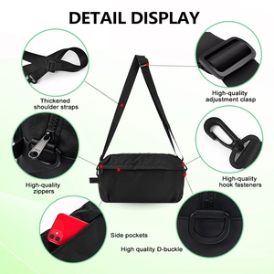 <span class=keywords><strong>Bolsa</strong></span> Oxford para zapatos con sublimación personalizada con cierre de cremallera, organizador de <span class=keywords><strong>viaje</strong></span> deportivo, almacenamiento para zapatos de fútbol al aire libre, <span class=keywords><strong>bolsa</strong></span> personalizada - Product Image 3