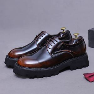Nuevos Zapatos de Hombre de Lujo y a la Moda, Zapatos Casuales Transpirables, Zapatos de Hombre de Diseño, Zapatos de Cuero Hechos a Mano para Hombre - Product Image 1