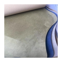 Vente en gros de tissu d'ameublement en daim Coussin de canapé Matériau d'enveloppement intérieur de voiture Lots en stock