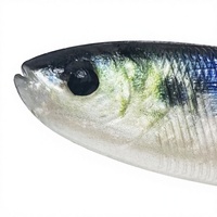 Leurre de pêche à queue coupée, imprimé en 3D, réaliste, simulant un thon