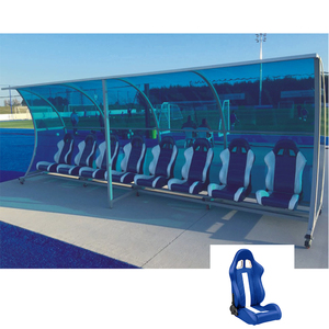 Refugio Móvil para Equipos de Fútbol, Bancas de Jugadores de Lujo con Techo - Product Image 6