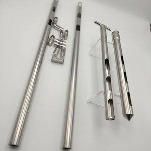 Herramienta de muestreo microbiológico manual industrial con varilla telescópica para monitoreo de higiene y muestreo de superficies - Product Image 1