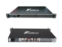 Sistema de Llamadas IP PBX KNTECH, 2 FXS, 2 FXO, Gateway VoIP SIP, Servidor de Intercomunicación para Escuelas, Fábricas, Almacenes, Plantas Industriales