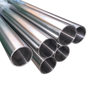 Tuyaux creux en acier inoxydable Hongyu 304 sans soudure, polis à l'intérieur et à l'extérieur, pour applications industrielles et sanitaires, de forme ronde - Product Image 1