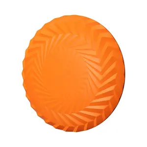 Wholesale Interactive 18.3Cm TPR Flying Disc Dog Toy Pet Feeders For Bite Resistance Retrieval Training