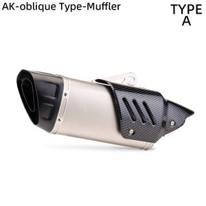 Silenciador Universal <span class=keywords><strong>para</strong></span> motocicleta, tubo de <span class=keywords><strong>Escape</strong></span> de 51MM con Logo láser <span class=keywords><strong>para</strong></span> <span class=keywords><strong>Kawasaki</strong></span> er6n sv650 <span class=keywords><strong>Z800</strong></span> R1 cb650f cb1000r cbr250r - Product Image 4