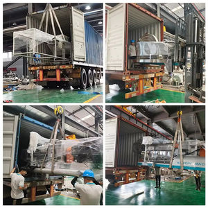 Nueva línea completa de procesamiento de bocadillos de extrusión en frío para perros y gatos con motor central PLC y motor para industrias de mascotas de peces de granja - Product Image 6