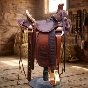 Couverture de selle pour cheval en bois de bambou, douce, confortable, de qualité supérieure, écologique, respirante, durable et écoresponsable - Product Image 1