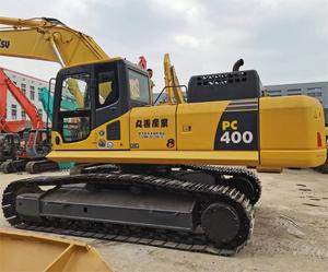 รถขุดตีนตะขาบ Komatsu PC400-8 มือสอง นำเข้าจากญี่ปุ่นแท้ น้ำหนัก 40 ตัน พร้อมระบบ PLC แบริ่งปั๊ม และเครื่องยนต์ Komatsu สำหรับงานเหมืองและงานก่อสร้าง - Product Image 1