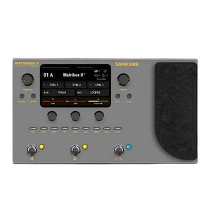 Sonicake Matribox II Pro Backing Sound <strong>Card</strong> Comprehensive Effector with Internal Recording for Electric Guitar Bass Drum Players - Product Image 4