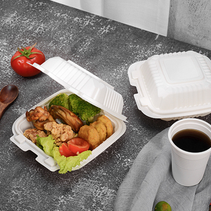 Kemasan Kotak <span class=keywords><strong>Burger</strong></span> Hamburger Kustom Flip Sekali Pakai Kotak Makanan Cepat Saji Dapat Didaur Ulang Kertas Kotak Kue Bento Dewasa - Product Image 1