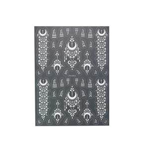 Pochoirs de tatouage au henné de grande taille pour la main, le pied et le corps, modèles de pochoirs temporaires au henné creux et imperméables pour <span class=keywords><strong>peinture</strong></span> sur écran, Mehndi - Product Image 5