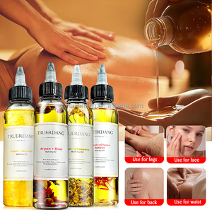 น้ำมันหอมระเหยกลิ่นกุหลาบลาเวนเดอร์ธรรมชาติสำหรับสปาสำหรับผู้หญิงน้ำมันนวดเพื่อผิวขาว - Product Image 2