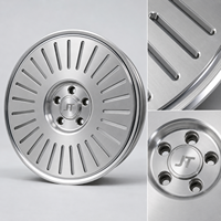 Jantes en alliage d'aluminium forgé monobloc 6061-T6 personnalisées de 20 à 24 pouces, jantes classiques à disque intégral de luxe pour berlines haut de gamme