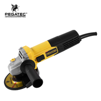 Meuleuse d'angle électrique industrielle filaire avec interrupteur à gâchette puissant de 800 W et disque de meulage inclus