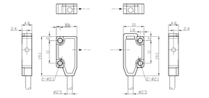 เซ็นเซอร์โฟโตอิเล็กทริก24VDC nbao NPN PNP NO NC - Product Image 3