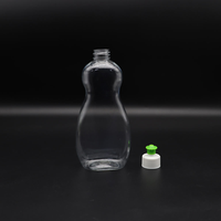 500ml bouteilles vides recyclage liquide clair lave-vaisselle savon bouteille évier nettoyant bouteille pour détergent à lessive savon conteneur
