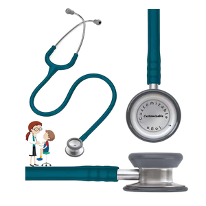 Estetoscopio Médico Clásico II en Oferta, Estetoscopio de Acero Inoxidable de Doble Cabeza para Cardiología, Varios Colores para Médico, Enfermera, Estudiante - Product Image 4